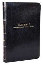 KJV, Pocket New Testament with Psalms and Proverbs, Black Leatherflex, Red Letter, Comfort Print