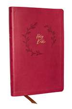 KJV Holy Bible, Value Ultra Thinline, Pink Leathersoft, Red Letter, Comfort Print