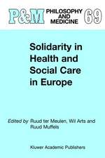 Solidarity in Health and Social Care in Europe