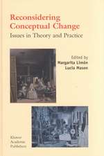 Reconsidering Conceptual Change: Issues in Theory and Practice