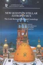 New Quests in Stellar Astrophysics: The Link Between Stars and Cosmology