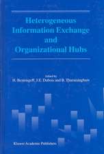 Heterogeneous Information Exchange and Organizational Hubs