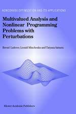 Multivalued Analysis and Nonlinear Programming Problems with Perturbations