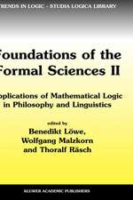 Foundations of the Formal Sciences II: Applications of Mathematical Logic in Philosophy and Linguistics