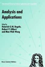 Analysis and Applications - ISAAC 2001