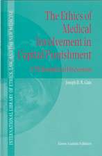 The Ethics of Medical Involvement in Capital Punishment: A Philosophical Discussion