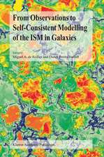 From Observations to Self-Consistent Modelling of the Ism in Galaxies