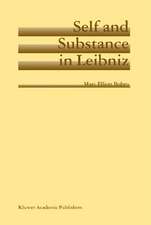 Self and Substance in Leibniz