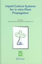 Liquid Culture Systems for in vitro Plant Propagation