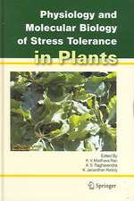 Physiology and Molecular Biology of Stress Tolerance in Plants