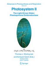 Photosystem II: The Light-Driven Water:Plastoquinone Oxidoreductase