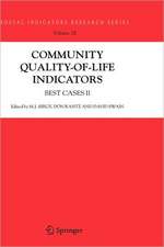 Community Quality-of-Life Indicators: Best Cases II