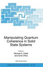Manipulating Quantum Coherence in Solid State Systems