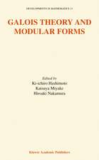 Galois Theory and Modular Forms