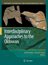 Interdisciplinary Approaches to the Oldowan