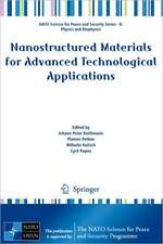 Nanostructured Materials for Advanced Technological Applications