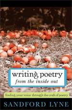 Writing Poetry from the Inside Out