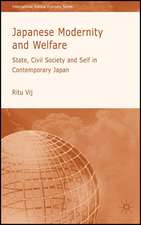 Japanese Modernity and Welfare: State, Civil Society and Self in Contemporary Japan