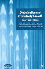 Globalisation and Productivity Growth: Theory and Evidence