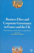 Business Elites and Corporate Governance in France and the UK