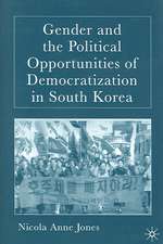 Gender and the Political Opportunities of Democratization in South Korea