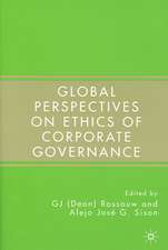 Global Perspectives on Ethics of Corporate Governance