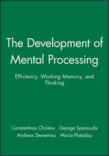 The Development of Mental Processing