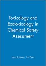 Toxicology & Ecotoxicology in Chemical Safety Assessment