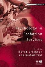 Psychology in Probation Services