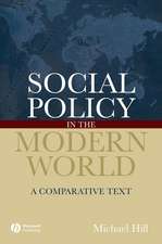 Social Policy in the Modern World