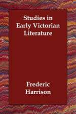 Studies in Early Victorian Literature