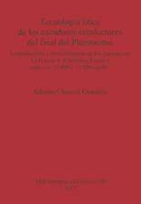 Tecnologia Litica de Los Cazadores-Recolectores del Final del Pleistoceno