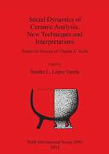 Social Dynamics of Ceramic Analysis