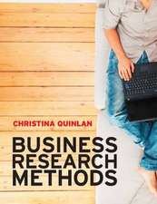 Quinlan, C: Business Research Methods