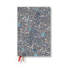 Paperblanks 2025 Weekly Planner Granada Turquoise Moorish Mosaic 12-Month Flexis Mini Horizontal Elastic Band 176 Pg 100 GSM