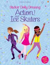 Sticker Dolly Dressing Action! & Ice Skaters