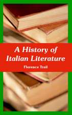 A History of Italian Literature