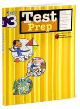 Test Prep: Grade 3 (Flash Kids Harcourt Family Learning)