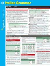 Italian Grammar Sparkcharts