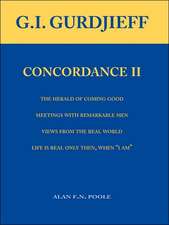 Gurdjieff Concordance II