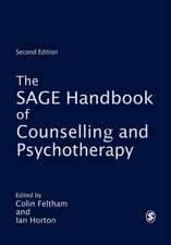 The SAGE Handbook of Counselling and Psychotherapy