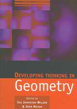 Developing Thinking in Geometry