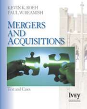 Mergers and Acquisitions: Text and Cases