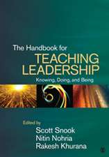 The Handbook for Teaching Leadership