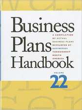 Business Plans Handbook