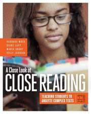 A Close Look at Close Reading