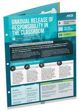 Gradual Release of Responsibility in the Classroom: Quick Reference Guide