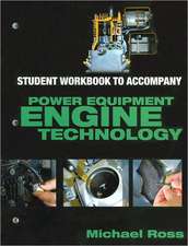 Student Workbook for Adbo's Power Equipment Engine Technology