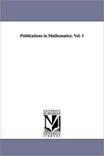 Publications in Mathematics. Vol. 1