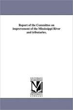 Report of the Committee on Improvement of the Mississippi River and Tributaries.